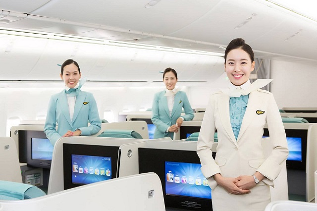 Đội ngũ nhân viên trẻ trung và chuyên nghiệp là ấn tượng tuyệt vời Korean Air mang đến cho hành khách